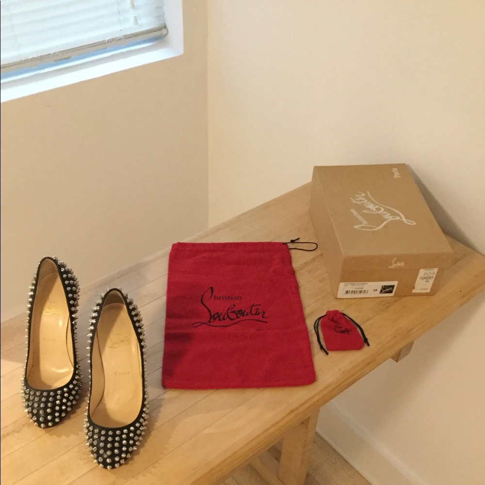 Christian Louboutin Fifi Spikes, PRICE IS FIRM
